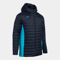 Joma Urban V Anorak (Adult) - Fluorescent Turquoise Navy Blue