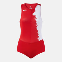 Joma City III Bodysuit (Junior) - Red White