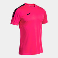 Joma All Sport Short Sleeve T-shirt (Adult) - Fuchsia Black