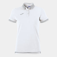 Joma S/s Polo Shirt Bali II Women (Junior) - White