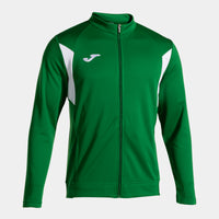 Joma Winner III Full Zip Sweatshirt (Junior) - Green White