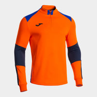 Joma Danubio Sweatshirt (Adult) - Orange Black
