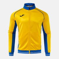 Joma Vintage Eco Retro Full Zip Sweatshirt (Junior) - Royal Blue Yellow