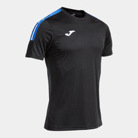 Joma Eco Essential Short Sleeve T-shirt (Adult) - Royal Blue Black