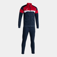 Joma Danubio III Tracksuit (Adult) - Navy Blue Red
