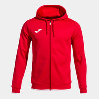 Joma Olimpiada Zip-up Hoodie (Adult) - Red