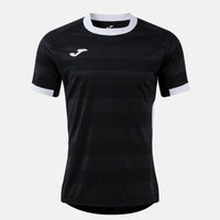 Joma Toletum VII Short Sleeve T-shirt (Adult) - Black White